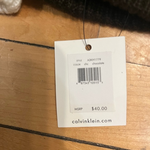 Pair of Calvin Klein beanies. New with tags. - Picture 3 of 3